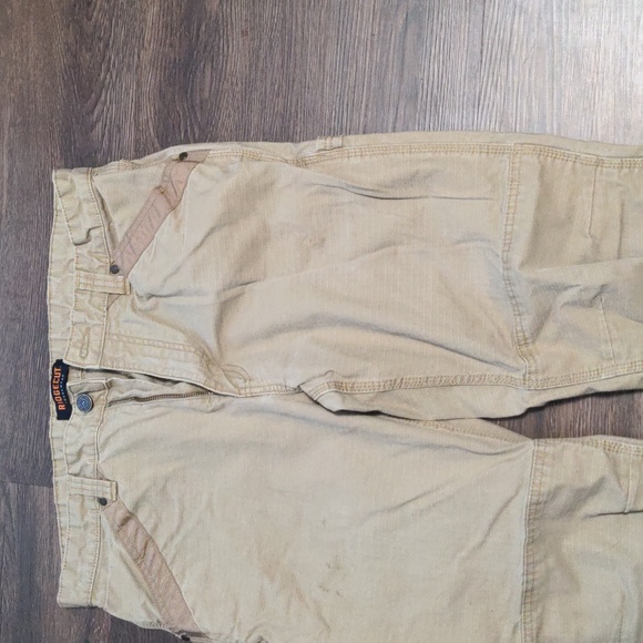 RIDGECUT Toughwear Men's Size 36x32 Tan Rugged Work Pants - Picture 1 of 11